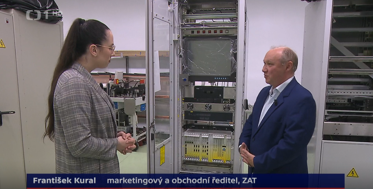 ZAT in the main news programme Události on ČT1 - watch the report
