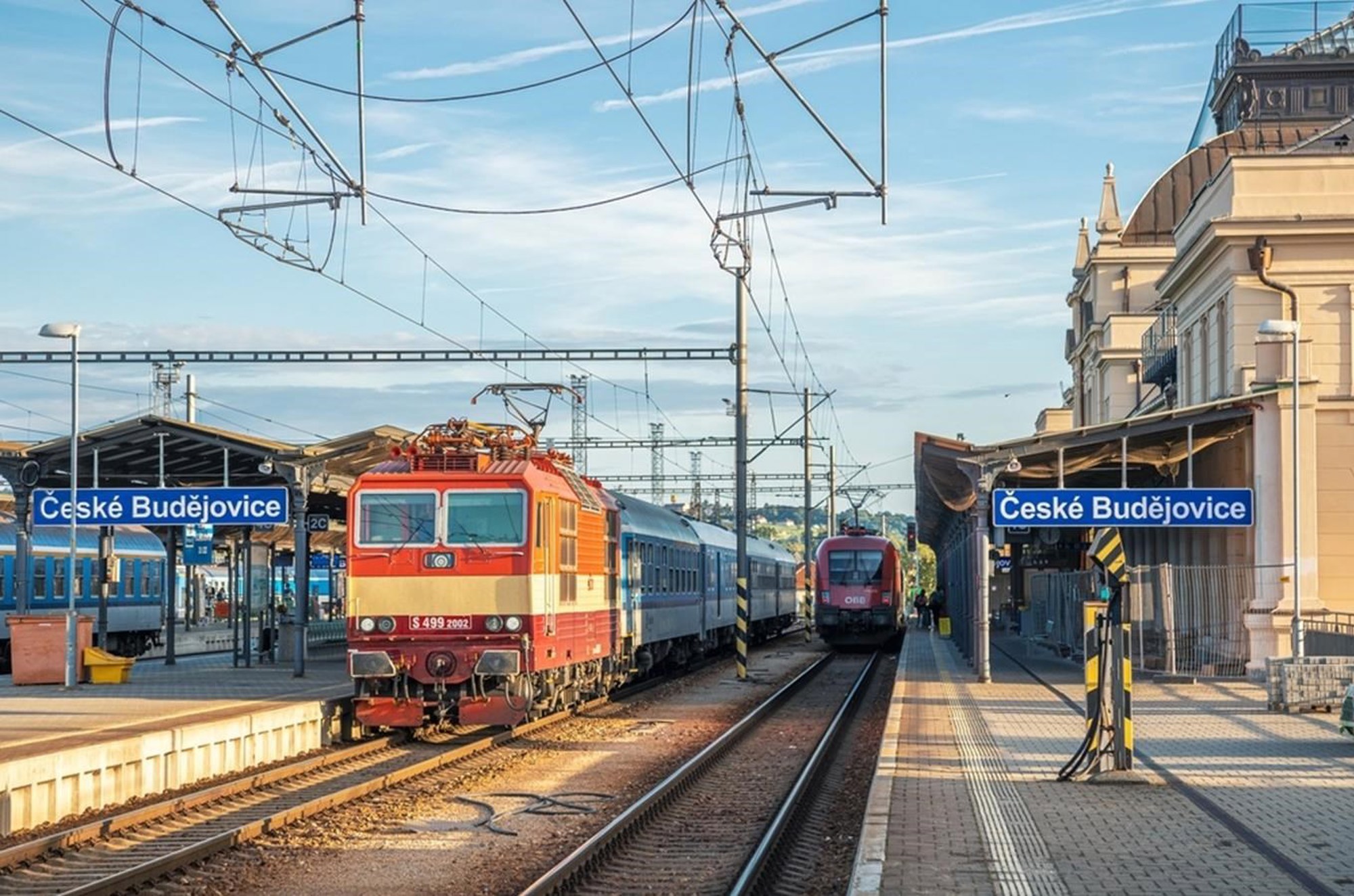Rekonstrukce výpravní budovy České Budějovice hl. n.